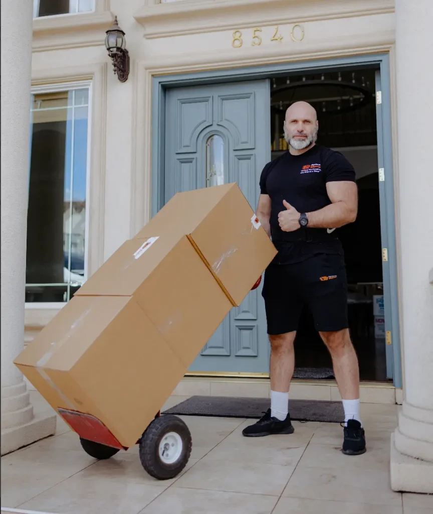 do movers pack for you and load furniture into a truck in Sacramento County